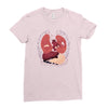 heart attack Ladies Fitted T-Shirt
