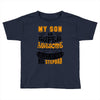 My Son Is Super Awesome His Stepdad Toddler T-shirt