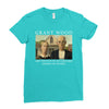 Grant Wood American Gothic Ladies Fitted T-Shirt