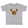 Minnie Mouse Leopard Toddler T-shirt