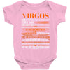 Virgos Difficult Ones To Understand Zodiac Baby Onesie