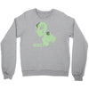 alien believe space sci fi ufo nerd Crewneck Sweatshirt