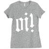 oi punk rock top long sleeve,,,, Ladies Fitted T-Shirt
