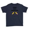 down with homework Youth Tee