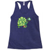 tortue nazie zombie Racerback Tank