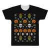 happy halloween ugly christmas sweater All Over Men's T-shirt