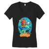 the little cthulhu Women's V-Neck T-Shirt