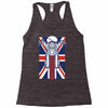 british biker Racerback Tank
