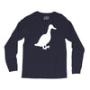 cool duck retro Long Sleeve Shirts