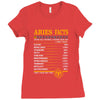 Aries Facts Ladies Fitted T-Shirt