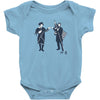 fist bump for liberty Baby Bodysuit