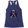 Careful I Already Kicked Cancer Ass Racerback Tank