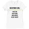 November Girl Ladies Fitted T-Shirt