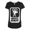 money shot Maternity Scoop Neck T-shirt