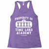 property of tla Racerback Tank