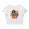 Donut Hungry Crop Top