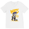 wat skateboard V-Neck Tee