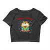 hippie holidays Crop Top