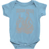 the walking dead tv show daryl and merle dixon brothers zombies Baby Onesie