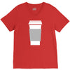 coffee (2) V-Neck Tee