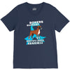 boxers support prostate cancer awareness V-Neck Tee