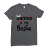 Minnie is my Bestie Ladies Fitted T-Shirt