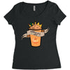pupkin spice latte Women's Triblend Scoop T-shirt
