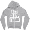 v5 eat sleep train Zipper Hoodie