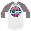 independence day 3/4 Sleeve Shirt