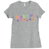 geek girl daisies Ladies Fitted T-Shirt