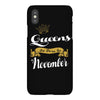 queens are born in november iPhoneX