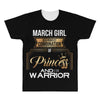 march  girl is a perfect combination of princess and warrior All Over Men's T-shirt