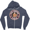 the coffee chain Zipper Hoodie