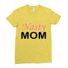 nasty mom Ladies Fitted T-Shirt