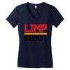 limp bizkit black logo Women's V-Neck T-Shirt