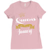 queens are born in january Ladies Fitted T-Shirt