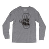 talk to the hand Long Sleeve Shirts