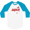 case ih farm butterfly 3/4 Sleeve Shirt