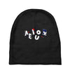 vowel party time Baby Beanies