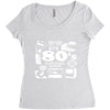 80s survival guide cassette high Women's Triblend Scoop T-shirt