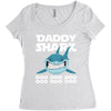 Daddy Shark Doo Doo Doo Women's Triblend Scoop T-shirt