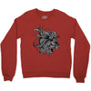 lion zentangle Crewneck Sweatshirt