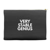verry stable genius Accessory Pouches