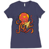 underwater buddies Ladies Fitted T-Shirt
