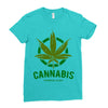 cannabis for medical use only Ladies Fitted T-Shirt