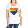 You're Looking At A Rainbow Ladies Curvy T-Shirt