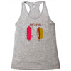 what up dog ketchup hot dog Racerback Tank
