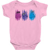 Colorful Cats Baby Bodysuit