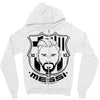 lionel messi Zipper Hoodie
