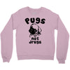 pugs not drugs Crewneck Sweatshirt